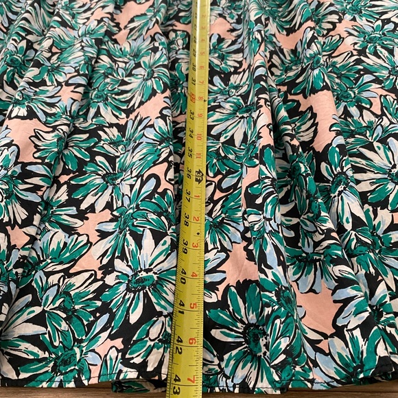 ZARA PRINTED POPLIN MIDI DRESS XL - Picture 13 of 15